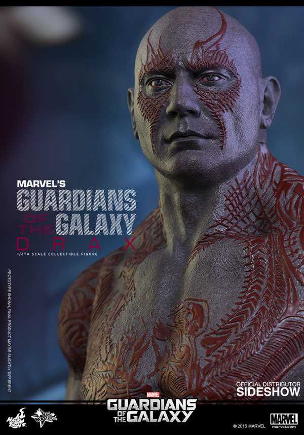Drax the Destroyer  Sixth Scale Figure by Hot Toys Movie Masterpiece Series